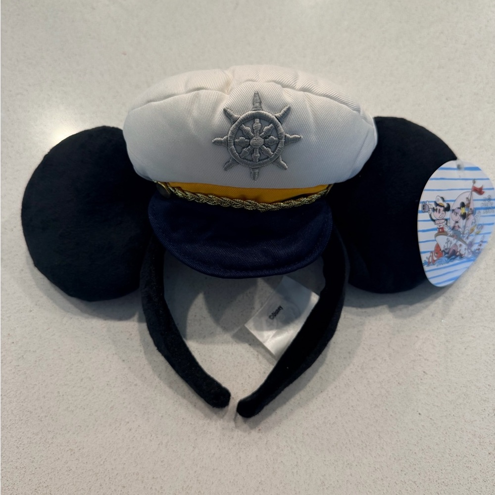 Captain Hat with Black Ears